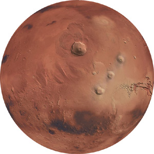 Figura 1 - Planeta Marte [© NOAA].