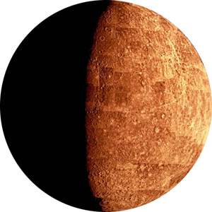 Figura 1 - Planeta Mercúrio.