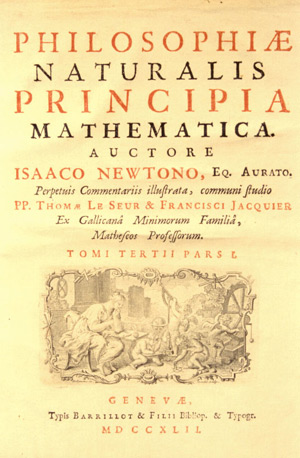 Figura 2 - Uma edição de 'Philosophiae Naturalis Principia Mathematica'.